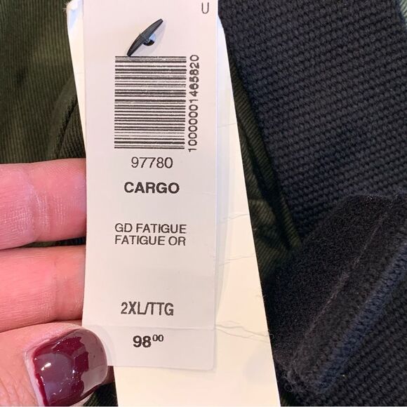 Aritzia TNA Green Fatigue Cargo Pants Size 2XL - Picture 8 of 12